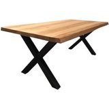 Teakea - Xara Live-edge dining table 160x90 - top 5 - Naturel
