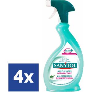 Sanytol Desinfecterend Allesreiniger Spray - 4 x 500 ml