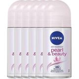 Aanbieding: 6x Nivea deoroller Pearl & Beauty (50 ml)
