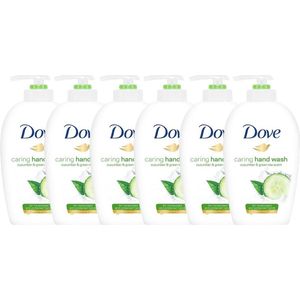 Dove - Handzeep - Met Pomp - Fresh Touch - 250ml x 6