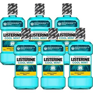 Listerine Coolmint - Mondwater - 6 x 600ml - Voordeelverpakking