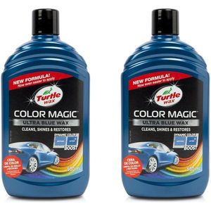 Turtle Wax - Color Magic - Autopoets - Blauw - 2 x 500ml