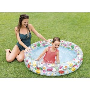 Intex 2-rings Kinderzwembad - 122 x 25 cm - Kinderen vanaf 2 jaar - Met Reparatiemateriaal