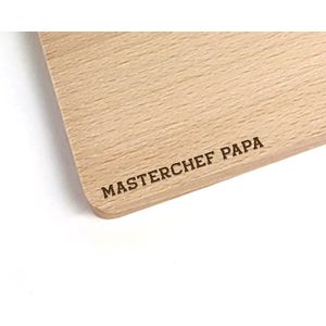 Tapasplankje hout - Serveerplankje - Vaderdagcadeau - MasterChef - Cadeau voor papa - Cadeau papa - Vaderdag - Serveerplank - Tapasplank - Cadeau vaderdag
