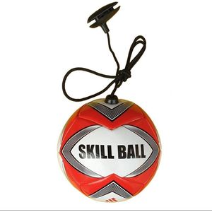 Voetbaltrainer - Bal - Techniekbal maat 2 - Skillball - Mini voetbal - Voetbal voor kleintjes - Lederen voetbal - Leervoetbal - Jeugdvoetbal - Voetbal met touw