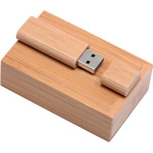 USB stick met opberg box gepersonaliseerd met uw eigen tekst zowel de stick als box! 16GB