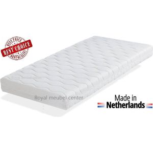 Ledikant matras 70x200x14 cm Comfort schuim met anti-allergische wasbare hoes Royalmeubelcenter.nl ®