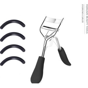 3 Stuks Professionele RVS WimperKruller I Eyelash Curler I Wimperkrultang I Beauty Tools I Wimper Kruller met 15 extra Siliconen Pads