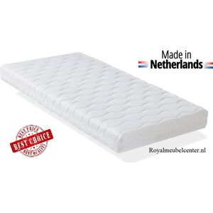 Ledikant matras 70x190x10 cm Comfort schuim met anti-allergische wasbare hoes. Royalmeubelcenter.nl ®