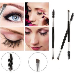 3 Stuks I Dubbele- end Wenkbrauw Borstel Plus Wenkbrauw kam  2 In 1 Brush & Kwast