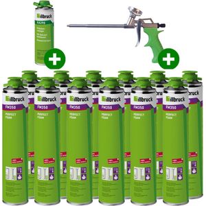 Purschuim - 880ml - Set van 12 Bussen - Inclusief Purpistool en Reinigers