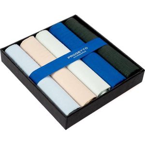 Zakdoeken - heren - meerkleurig - cadeauverpakking