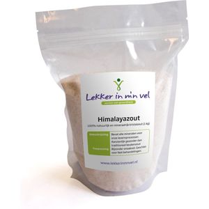 Himalayazout, natuurlijk en mineraalrijk kristalzout fijn 1000 g
