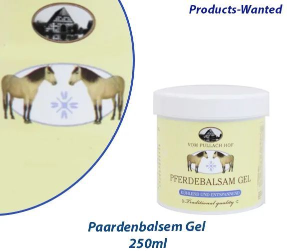 Pullach Hof - Paardenbalsem Gel - 2-Potten - 250ml - Dermatologisch Getest