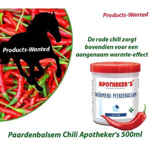 Apotheker’s - Paardenbalsem Chili - 500ml - Spierbalsem