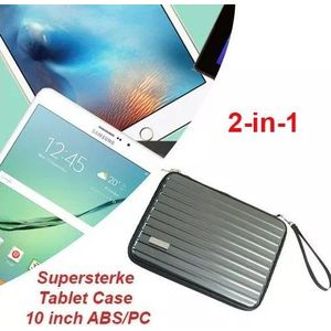 Supersterke Tablet Case 10 inch ABS/PC (Antraciet)