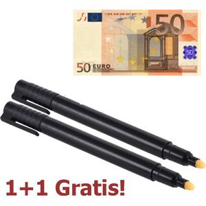 Vals Geld Pen - Nep Geld Detector Stift - Detector Pen - 2 Stuks
