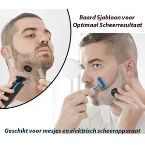 Baard Sjabloon voor Optimaal Scheerresultaat