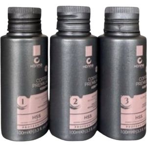 Honma Tokyo Coffee Premium Japanse Keratine Treatment 1 Behandeling 3x80ml Shampoo&Treatment&Masker