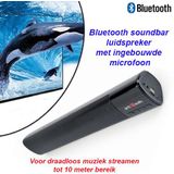 Gembird - Bluetooth Soundbar Luidspreker - Zwart - Ingebouwde Microfoon