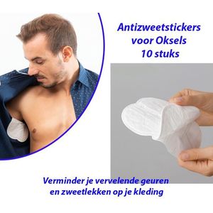 Anti Transpirant Zweet Pads - Onopvallend - Absorberend - Zacht - 10 Stuks