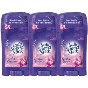 Lady Speed Stick - Wild Freesia -  Deodorant – 48 uur bescherming - Deodorant  Vrouw - Voordeelverpakking - 3 stuks