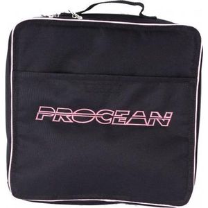 Procean ademapparaten tas, zwart/roze
