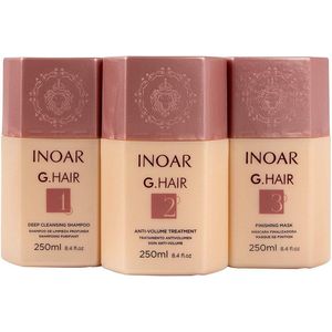 Inoar G Hair 3x250ml Kit Lissage bresilien