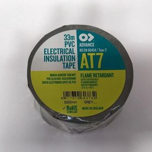 2 stuks Advance Tape AT7 Grijs 38mm 33 mtr
