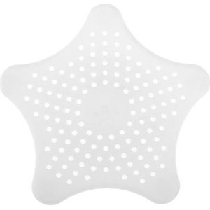 Gootsteenzeef - Gootsteen Zeef - Gootsteen Stopper - Keuken - Badkamer - Drains - Filter Riool Afvoer - Vergiet Badkamer - Schoonmaken - Aanrecht Accessoires - Gadgets - Wit