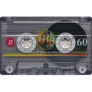 Maxell UR 60 Cassettebandjes 10 stuks zonder inlay