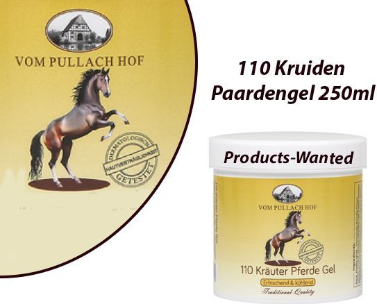 PULLACH HOF - Kruiden Paardengel - 250ml - Verzorgend - Huidvriendelijk
