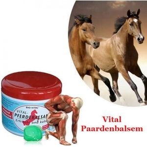 3 Stuks - Paardenbalsem - 500ml - koelt - ontspant en bevorderd de bloedsomloop