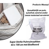 Opbergzak - Transparant - Kunststof - 60 Liter