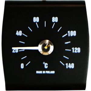 Saunia - Sauna thermometer - zwart