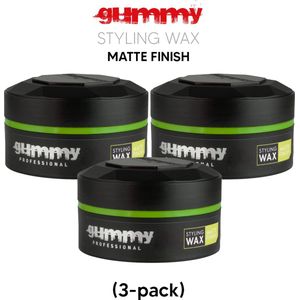 Gummy wax matte finish (3-pack)