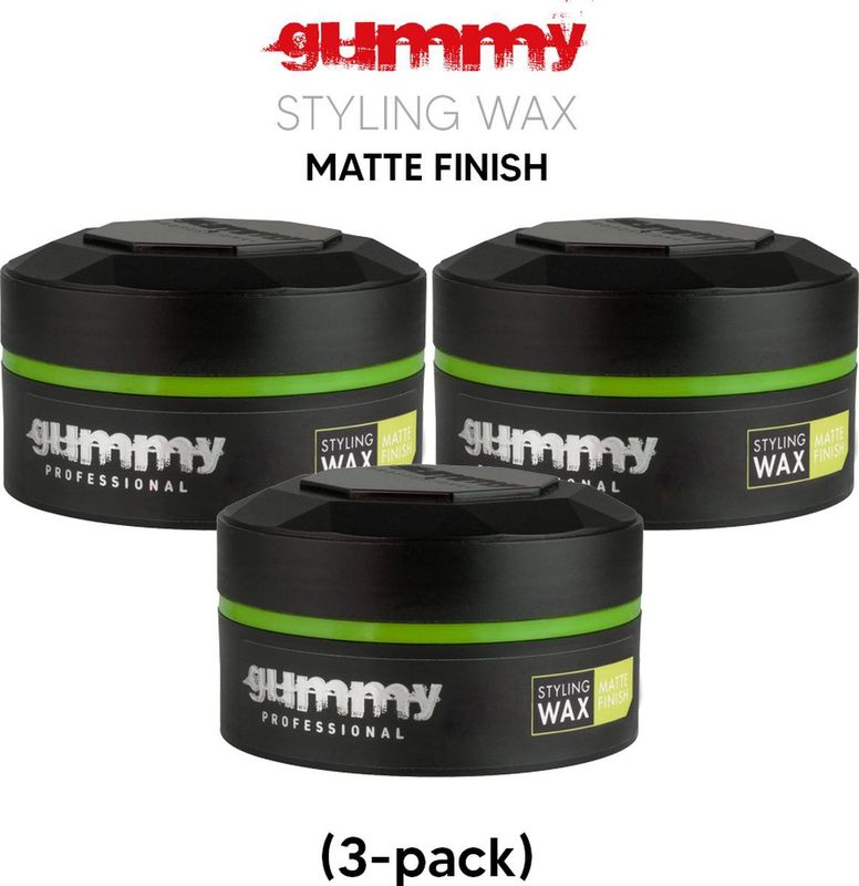 Fonex Gummy wax matte finish (3-pack)