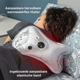 Hutter - Aanpasbare Hervulbare Warmwaterfles - Ergonomisch Ontwerp - 400 W - 6 Uur Warm