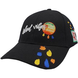Lauren Rose - Island Vibes - Strapback Pet - One Size - Zwart - Party Time