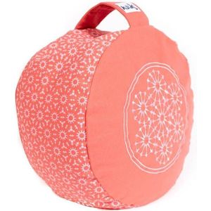 Spiru Meditatiekussen – Zonneprint – Roze