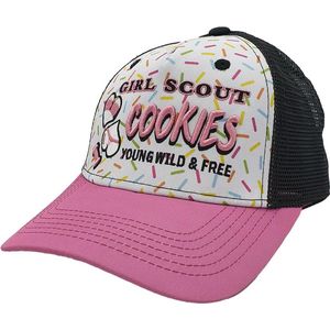 Lauren Rose - 420 - Girl Scout Cookies - Trucker Pet - One Size - Roze Zwart Wit