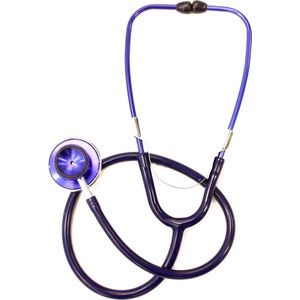 Stethoscoop voor verpleegkundige - DUAL - Dubbelzijdig - Kleur Blauw - verpleegster stethoscoop - Nurse Stethoscope
