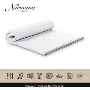 Nirwana Topdekmatras - Traagschuim Nasa Platinum Visco 150x220x7