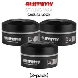 Fonex Gummy Styling Wax Casual Look 3-Pack