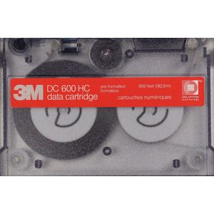 3M DC 600 HC Data Cartridge 1/4 "" 600ft 67MB Voor 9144A