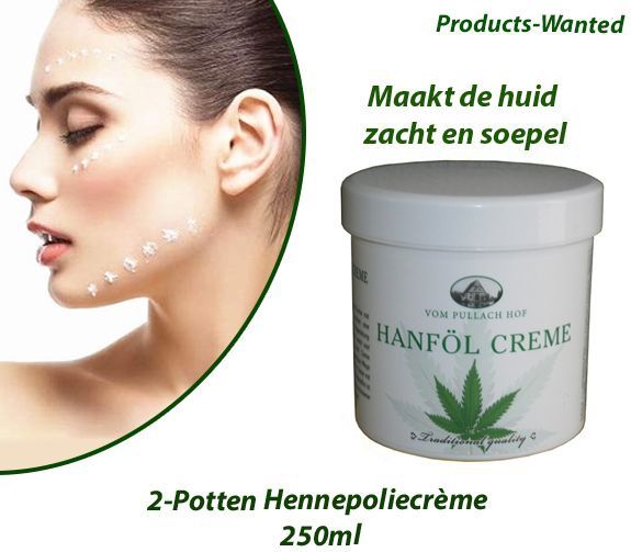 2-Potten Hennepoliecrème 250ml