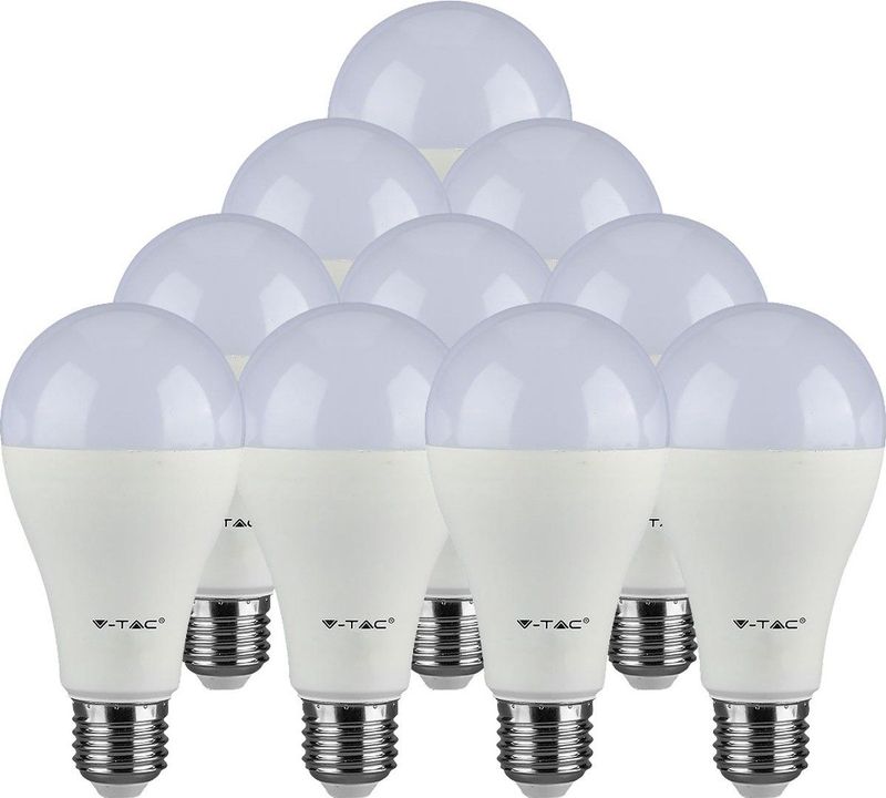 V-TAC VT-215 E27 LED Base Lamp - 15W - Warm Wit - IP20 - Bundel van 10