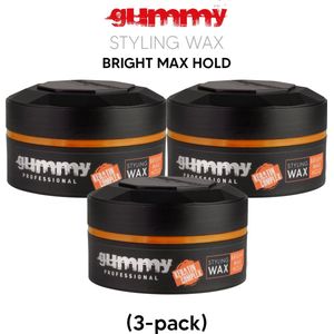 Gummy wax bright finish (3-pack)