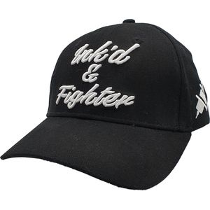 Lauren Rose - Inked & Fighter - Snapback Pet - Kickboksen - MMA - One Size - Zwart