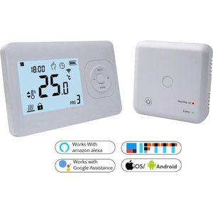 QH - Basic - Wifi Infrarood Verwarming - Draadloze Thermostaat - Compacte Ontvanger